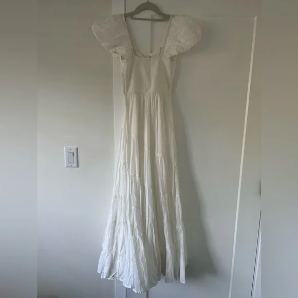 free people Sundrenched Short- Sleeve Maxi Dress - Picture 6 of 6